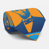 Abraham Lincoln Pop Art Krawatte (Gerollt)
