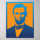 Abraham Lincoln Pop Art Poster (Vorne)