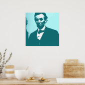 Abraham Lincoln Pop Art Poster (Küche)