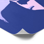 Abraham Lincoln Pop Art Poster (Ecke)