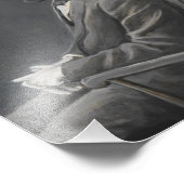 Abraham Lincoln Portrait Art Print Fotodruck (Ecke)