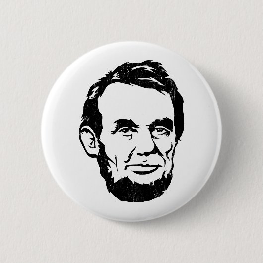 Abraham Lincoln Portrait Button (Vorderseite)