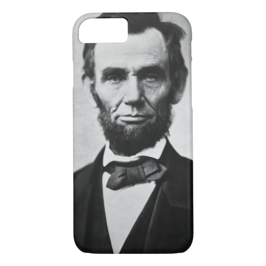 Abraham Lincoln Portrait Case-Mate iPhone Hülle (Rückseite)