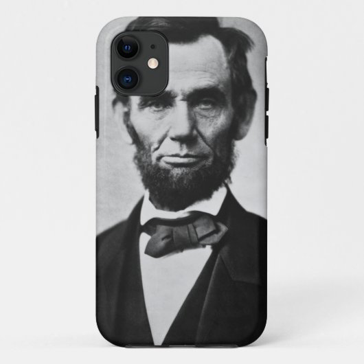 Abraham Lincoln Portrait Case-Mate iPhone Hülle (Rückseite)