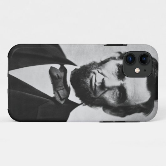 Abraham Lincoln Portrait Case-Mate iPhone Hülle (Rückseite (Horizontal))