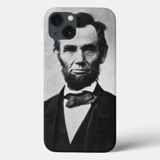 Abraham Lincoln Portrait Case-Mate iPhone Hülle (Rückseite)