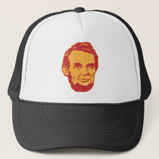 Abraham Lincoln Portrait Hat Truckerkappe