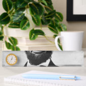 Abraham Lincoln Portrait Namensplakette