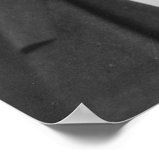 Abraham Lincoln Portrait Poster (Ecke)