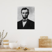 Abraham Lincoln Portrait Poster (Küche)