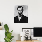 Abraham Lincoln Portrait Poster (Heimbüro)
