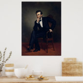 Abraham Lincoln Portrait von George Healy Poster (Küche)