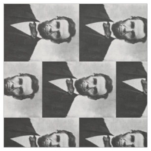Abraham-Lincoln-Porträt Stoff