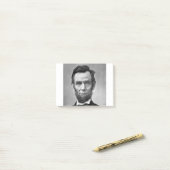 Abraham Lincoln Post-it Klebezettel (Auf Schreibtisch)