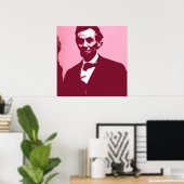 Abraham Lincoln Poster (Heimbüro)