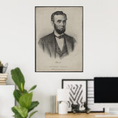 Abraham Lincoln Poster (Heimbüro)