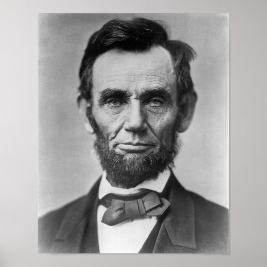Abraham Lincoln Poster (Vorne)
