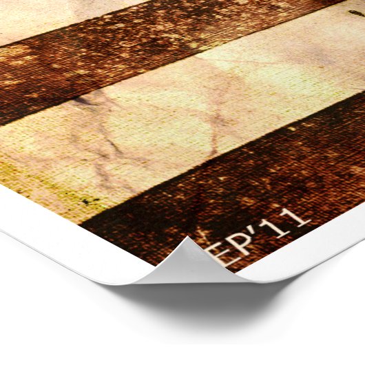 Abraham Lincoln Poster (Ecke)