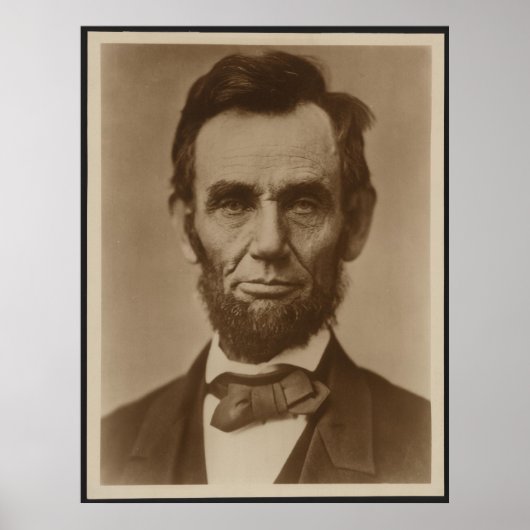 Abraham Lincoln Poster (Vorne)