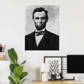 Abraham Lincoln Poster (Heimbüro)