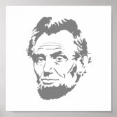 Abraham Lincoln Poster (Vorne)