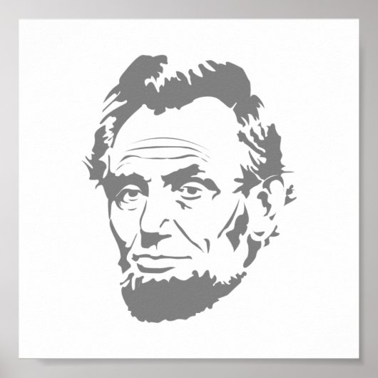 Abraham Lincoln Poster (Vorne)