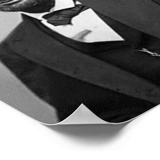 Abraham Lincoln Poster (Ecke)