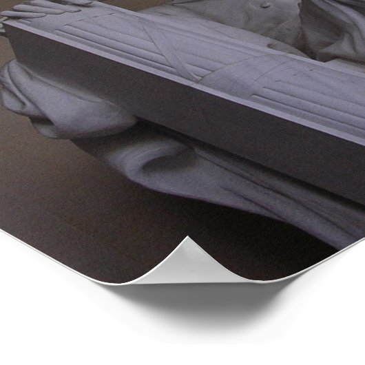 Abraham Lincoln poster (Ecke)