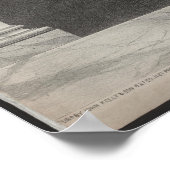 Abraham Lincoln Poster (Ecke)