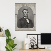 Abraham Lincoln Poster (Heimbüro)