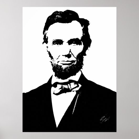 Abraham Lincoln Poster (Vorne)