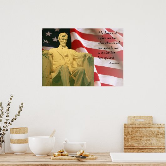 Abraham Lincoln Poster (Küche)
