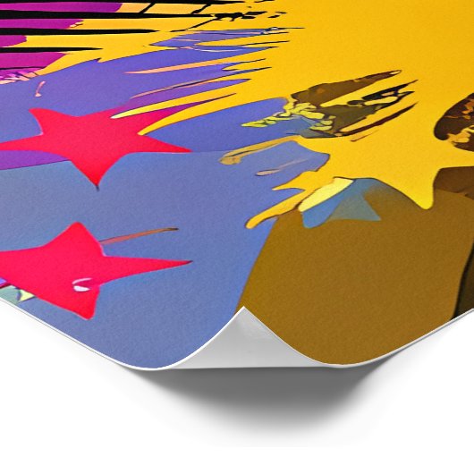 Abraham Lincoln Poster (Ecke)