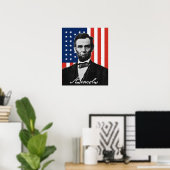Abraham Lincoln Poster (Heimbüro)
