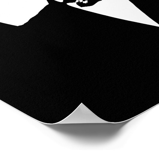 Abraham Lincoln Poster (Ecke)