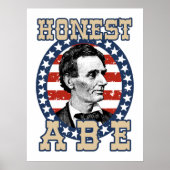 Abraham Lincoln Poster (Vorne)