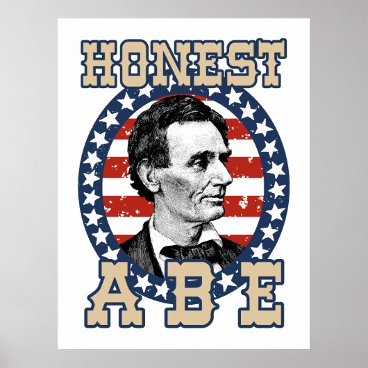 Abraham Lincoln Poster (Vorne)