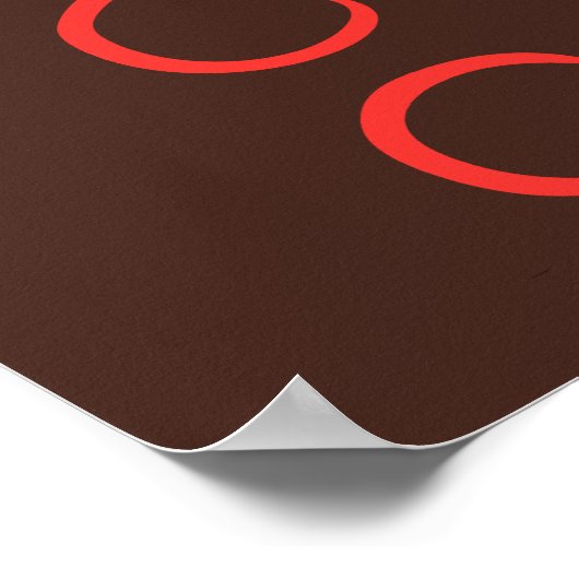 Abraham Lincoln Poster (Ecke)