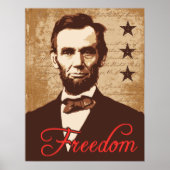Abraham Lincoln Poster (Vorne)