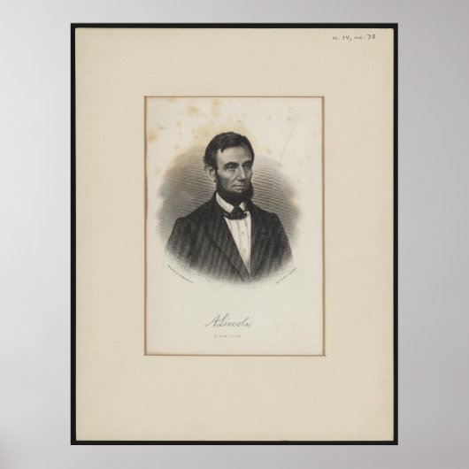 Abraham Lincoln Poster (Vorne)