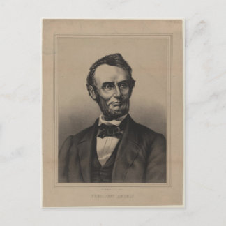 Abraham Lincoln Postkarte