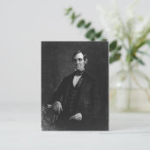 Abraham Lincoln Postkarte (Stehend Vorderseite)
