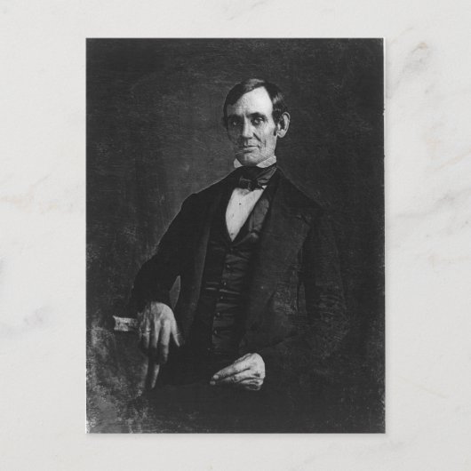 Abraham Lincoln Postkarte (Vorderseite)