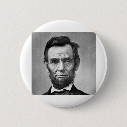 Abraham Lincoln - Präsident Button (Vorderseite)