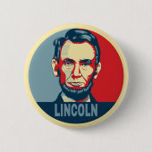 Abraham Lincoln, Präsident der USA, Hope Button (Vorderseite)