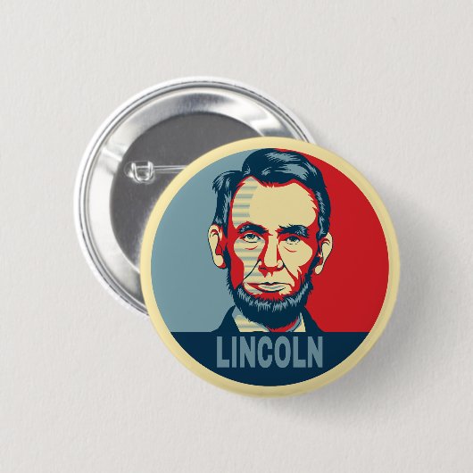 Abraham Lincoln, Präsident der USA, Hope Button (Vorne & Hinten)