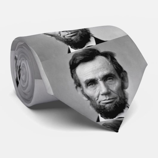 Abraham Lincoln Präsident der Vereinigten Staaten Krawatte (Gerollt)
