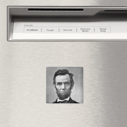 Abraham Lincoln - Präsident Magnet (In Situ (Geschirrspüler))