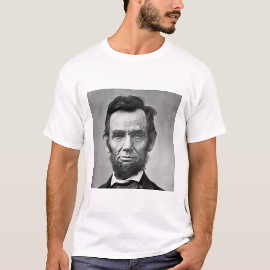 Abraham Lincoln - Präsident T-Shirt (Vorderseite)