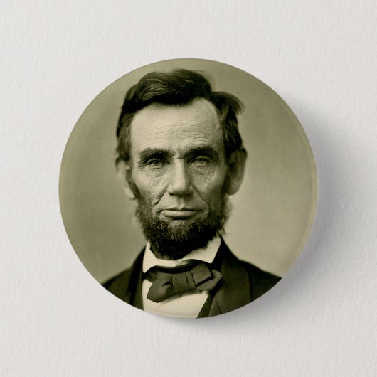 Abraham Lincoln Präsident usa vereinigte Staaten a Button (Vorderseite)